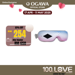 [Apply Code: 6TT31] OGAWA Smart Eye Massager (Aurora Breeze)*